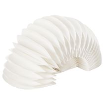 Artículo Bola decorativa de papel, decoración moderna para calabazas, papel alveolar, 34 cm, 2 unidades