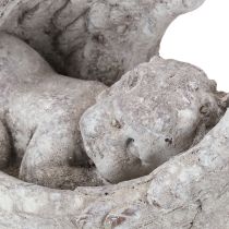 Artículo Ángel decorativo durmiendo con alas figura de ángel tumba 22,5cm