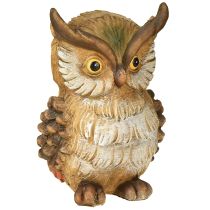 Artículo Búho decorativo figura decorativa pintada a mano otoño poliresina decorativa H14cm