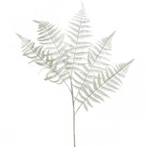 Artículo Deco helecho planta artificial hoja de helecho helecho artificial blanco L78cm