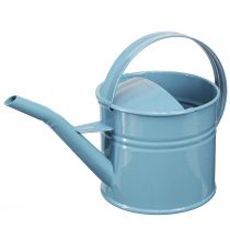 Artículo Regadera decorativa maceta azul metal 28x13x17cm 1,25l