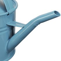 Artículo Regadera decorativa maceta azul metal 28x13x17cm 1,25l