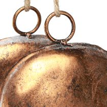 Artículo Campanas decorativas en anillo decoración colgante Navidad bronce Ø29cm