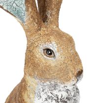 Artículo Figura decorativa de conejo para decorar el hogar en primavera, 32 cm, 2 piezas