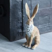 Artículo Figura decorativa de conejo para decorar el hogar en primavera, 32 cm, 2 piezas