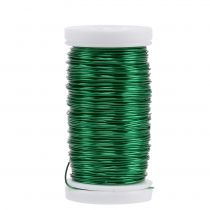 Hilo decorativo esmaltado verde Ø0.50mm 50m 100g