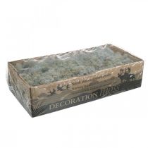 Artículo Musgo decorativo, musgo natural gris para manualidades, seco y teñido, 500 g