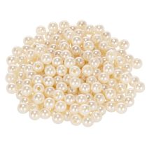 Artículo Perlas decorativas color champán Ø8 mm 250 unidades