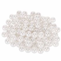 Artículo Cuentas decorativas blancas Ø10mm 115 piezas