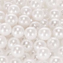 Artículo Cuentas decorativas blancas Ø10mm 115 piezas