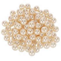 Artículo Cuentas decorativas Ø10mm champagne 115 piezas