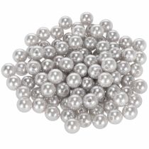 Artículo Cuentas decorativas Ø10mm plata 115 piezas