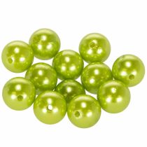 Artículo Cuentas decorativas Ø2cm verde manzana 12 piezas