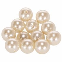 Artículo Cuentas decorativas Ø2cm champagne 12 piezas