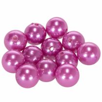 Artículo Cuentas decorativas Ø2cm violeta 12 piezas