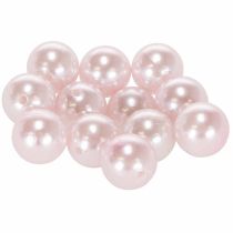 Artículo Cuentas decorativas Ø2cm rosa 12 piezas