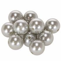 Artículo Cuentas decorativas Ø2cm plata 12 piezas