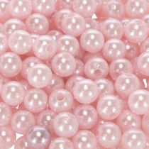 Artículo Cuentas decorativas de Ø8 mm, color rosa, 250 unidades