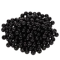 Artículo Cuentas decorativas negras de Ø8 mm, 250 unidades