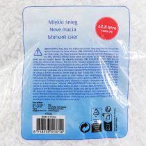 Artículo Copos de nieve decorativos blanco decoración de invierno blanco 2,8l