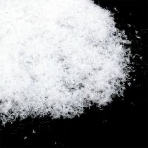 Artículo Nieve decorativa blanca fina 12g