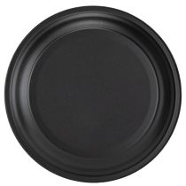 Artículo Plato decorativo cuenco de metal plato decorativo antracita Ø26cm 2uds
