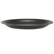 Artículo Plato decorativo cuenco de metal plato decorativo antracita Ø26cm 5ud