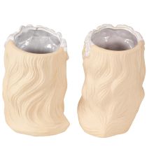 Artículo Jarrón decorativo de cerámica para niña, Ø7,5cm, alto 16cm, 2 unidades