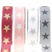 Artículo Cinta decorativa con mica star 25mm 20m