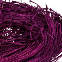 Artículo Rafia decorativa para elaborar rafia natural rafia violeta 300g
