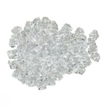 Cubitos de hielo decorativos, cubitos de hielo artificiales, acrílico, transparente, 1 cm, 200 g
