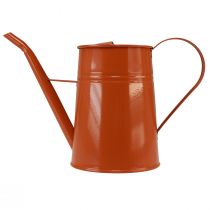 Artículo Regadera decorativa decoración de metal naranja marrón 1,7L Alt.23cm