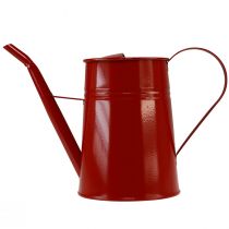 Artículo Regadera decorativa regadera de interior de metal rojo 1,7L Alt.23cm