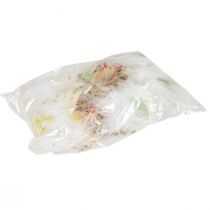 Artículo Pollo decorativo Decoración de Pascua para colgar decoración de madera H8cm 6 piezas