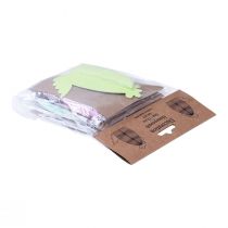 Artículo Gallinas decorativas de papel alveolar 11×6m5×12cm 6ud