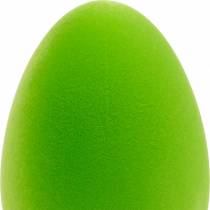 Artículo Huevo de Pascua flocado Al. 25 cm Huevos de colores Decoración de Pascua