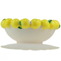 Artículo Cuenco decorativo frutero limón cerámica Ø30cm