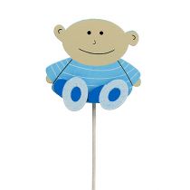 Artículo Plug decorativo azul bebe 5cm L25cm 20uds