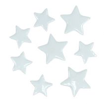 Artículo Estrellas decorativas para esparcir blancas 4-5cm 72 uds.