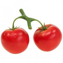 Deco tomate panícula chupete comida roja tomate L15cm