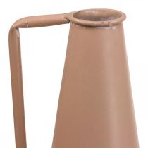 Artículo Florero decorativo mango metal florero suelo salmon 20x19x48cm