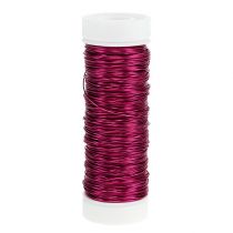 Artículo Hilo esmaltado decorativo Ø0,30mm 30g/50m rosa