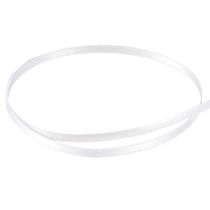 Artículo Cinta decorativa cinta de raso blanca doble cinta de raso 3mm 50m
