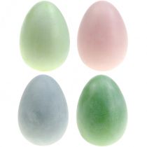 Huevos de Pascua grandes colores pastel H16cm 4pcs