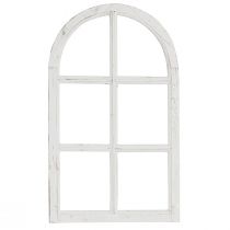 Artículo Ventana decorativa shabby chic ventana decorativa de madera blanca 40×70cm