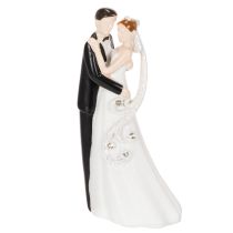 Artículo Figura decorativa de una pareja de recién casados, 10,5 cm.
