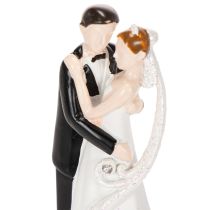 Artículo Figura decorativa de una pareja de recién casados, 10,5 cm.