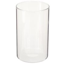 Artículo Jarrón de cristal decorativo, decoración de mesa, florero incoloro Ø9cm H15cm