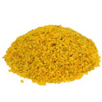 Piedras decorativas granuladas amarillas decorativas 2mm - 3mm 2kg