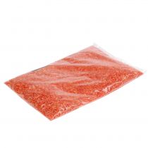 Artículo Granulado decorativo piedras decorativas naranja 2mm - 3mm 2kg